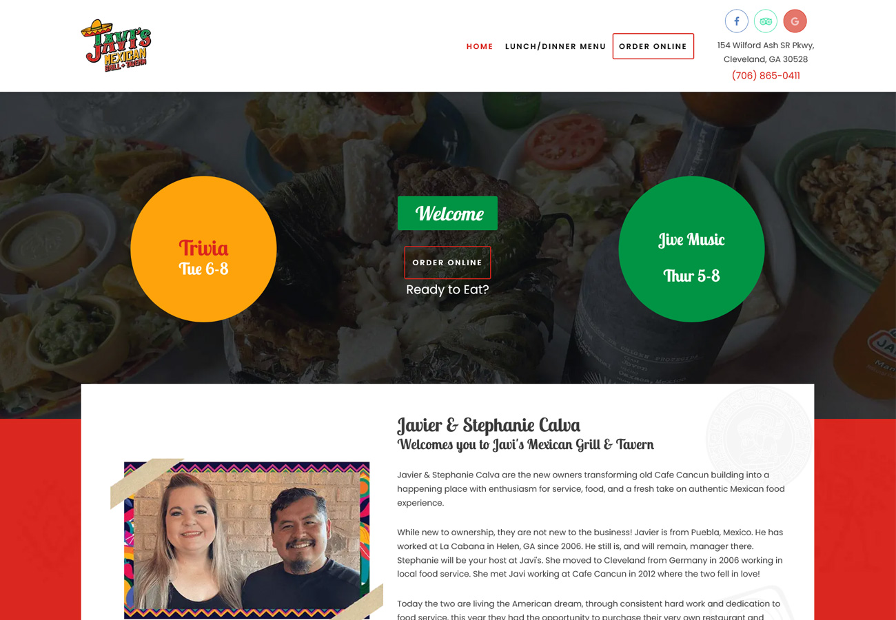 Javis Mexican Grill + Tavern