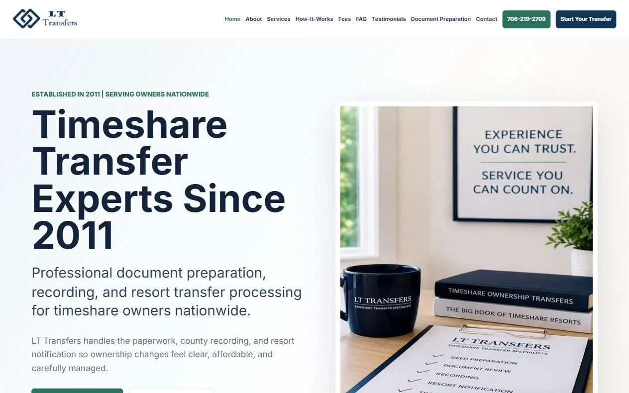 LTTransfers website
